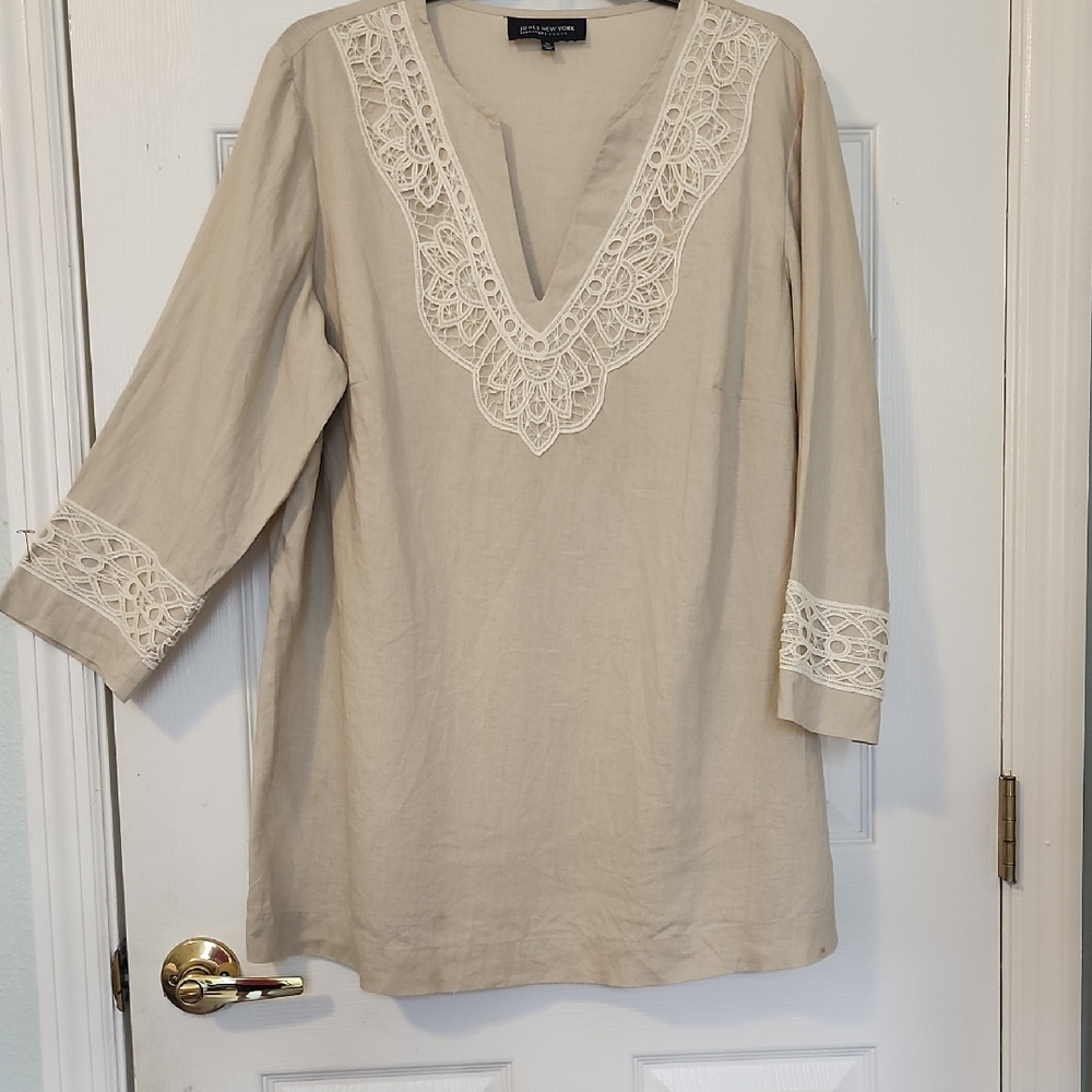 JONES NEW YORK WOMAN'S TUNIC TOP